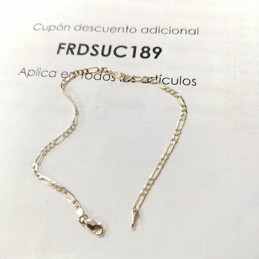 PULSERA 3X1 10K 21 CM 1.8 GR (NUEVO)