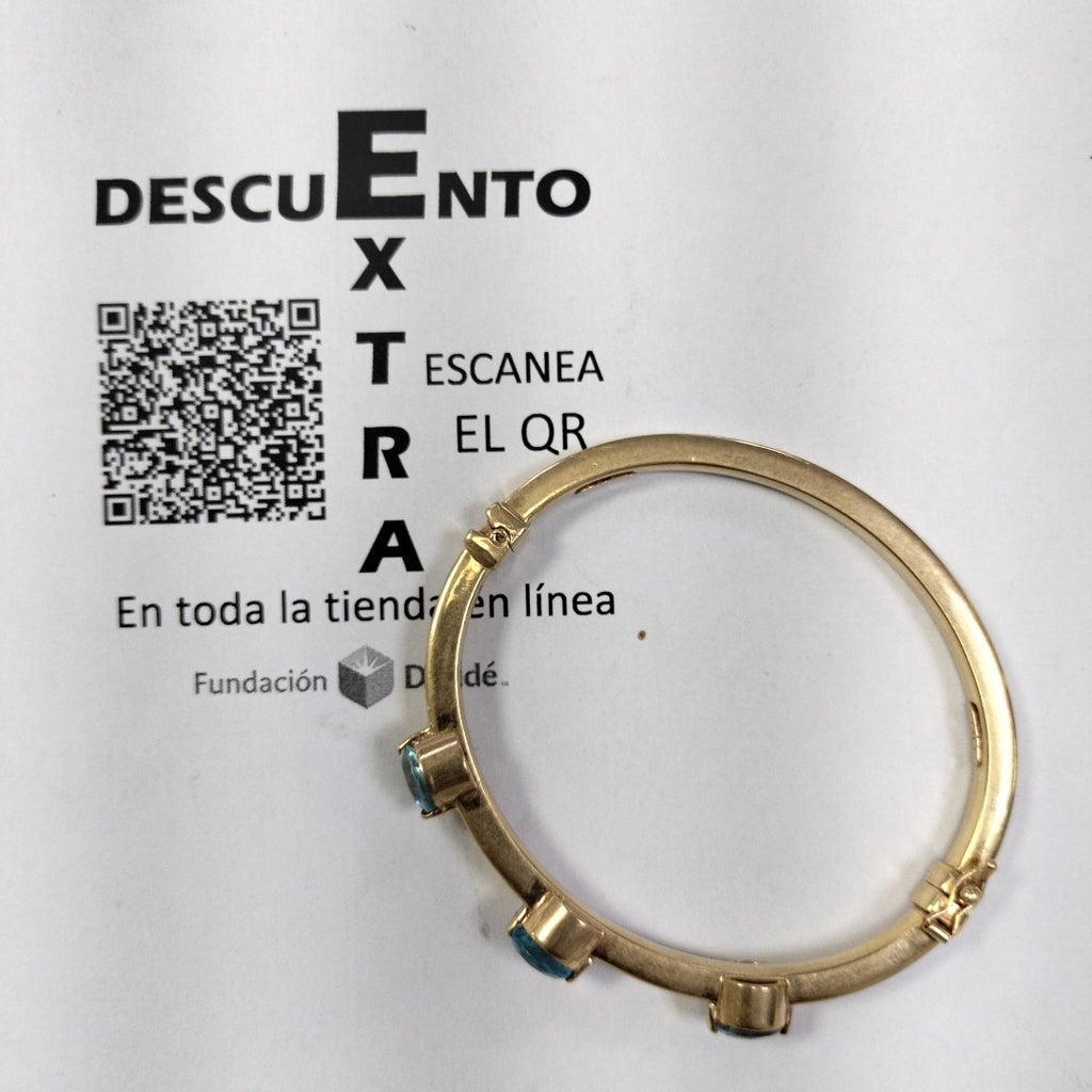 PULSERA RIGIDA ORO 14 K 14.1 GRMS (SEMINUEVO)