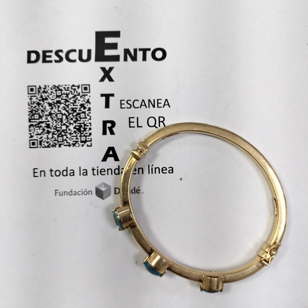 PULSERA RIGIDA ORO 14 K 14.1 GRMS (SEMINUEVO)