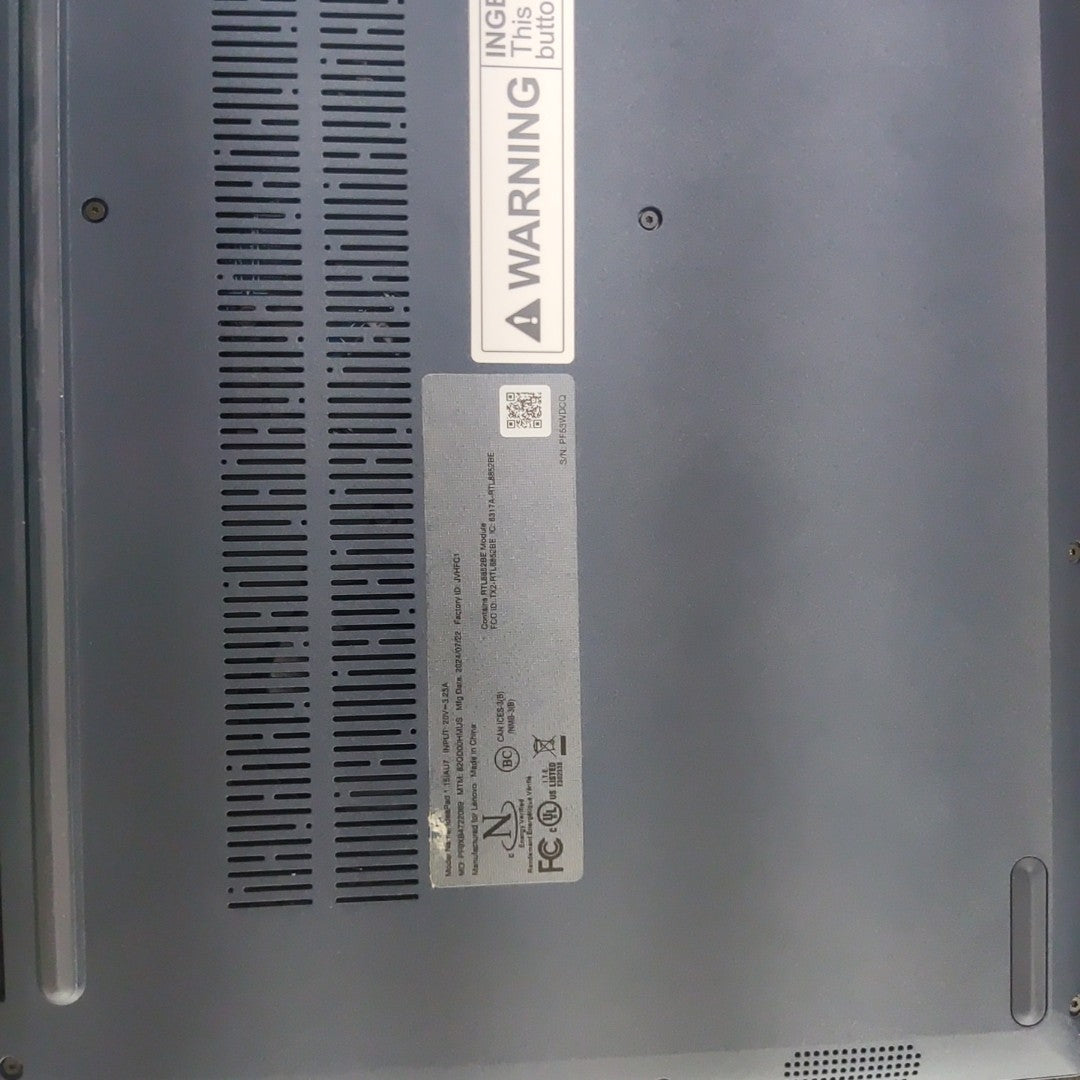 LAPTOP LENOVO IDEAPAD 1 15IAU7 (2024) 256 GB SSD 8 GB RAM (SEMINUEVO)