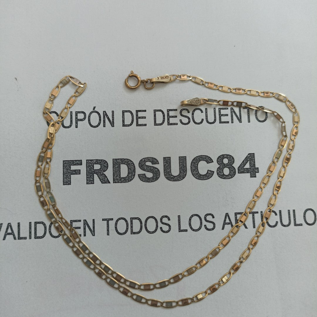 CADENA ORO 10 K 1.5 GRMS (SEMINUEVO)