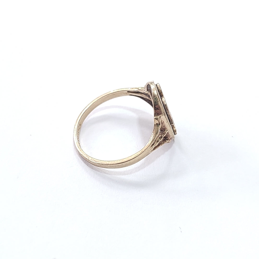 ANILLO ORO 14 K 2.4 GRMS (SEMINUEVO)