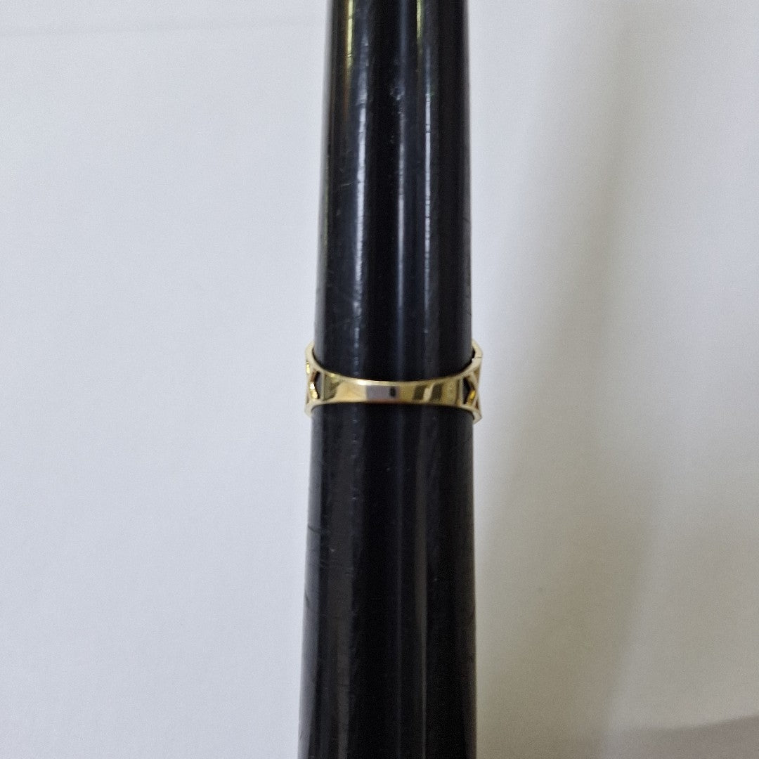 ANILLOS CON ESTRELLA CELTA 14K TALLA 6.5 2.2 GR (NUEVO)