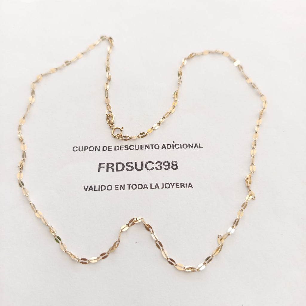 CADENA ORO 10 K 1,90 GRMS (SEMINUEVO)