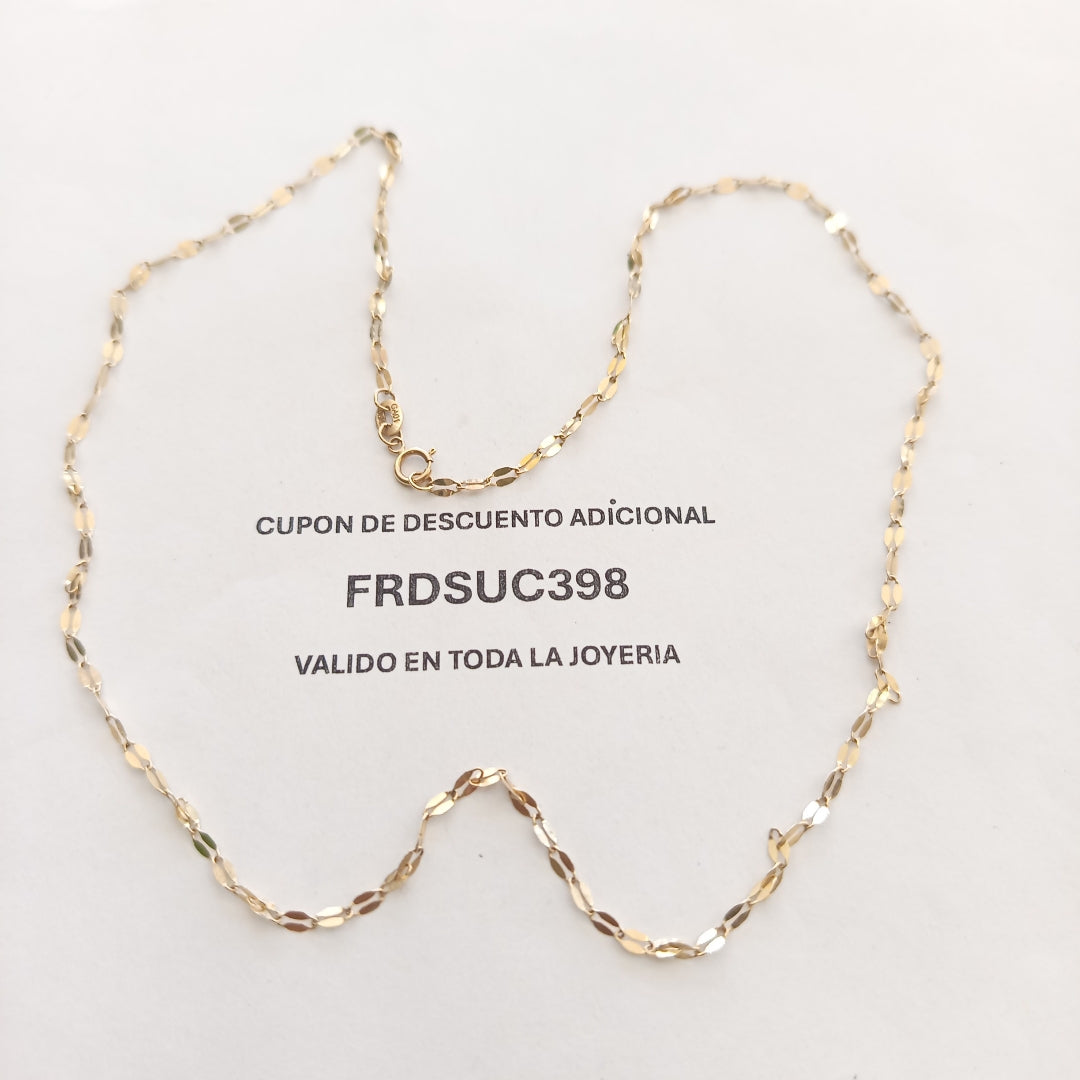 CADENA ORO 10 K 1,90 GRMS (SEMINUEVO)