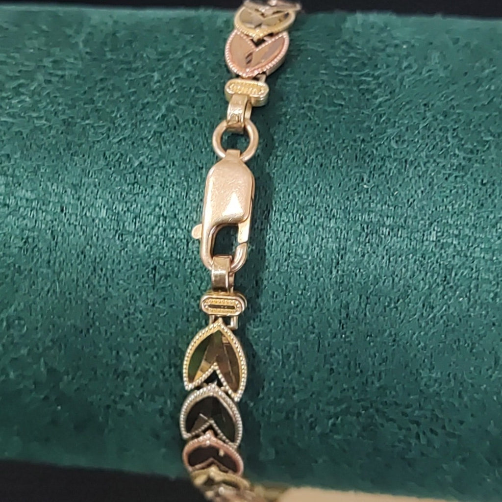 ESCLAVA ORO,ORO COMBINADO 10 K 7,20 GRMS (SEMINUEVO)