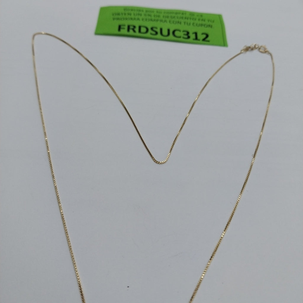 CADENA VENECIANO 14K 55 CM 1.7 GR (NUEVO)