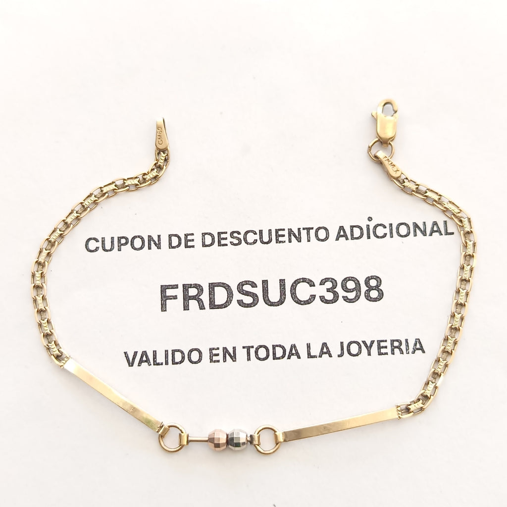 PULSERA ORO 10 K 2.3 GRMS (SEMINUEVO)