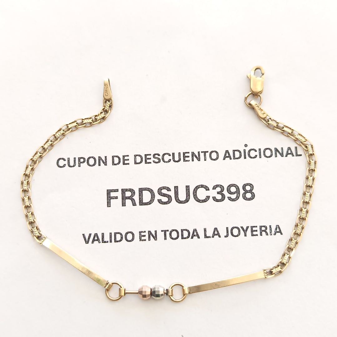 PULSERA ORO 10 K 2.3 GRMS (SEMINUEVO)
