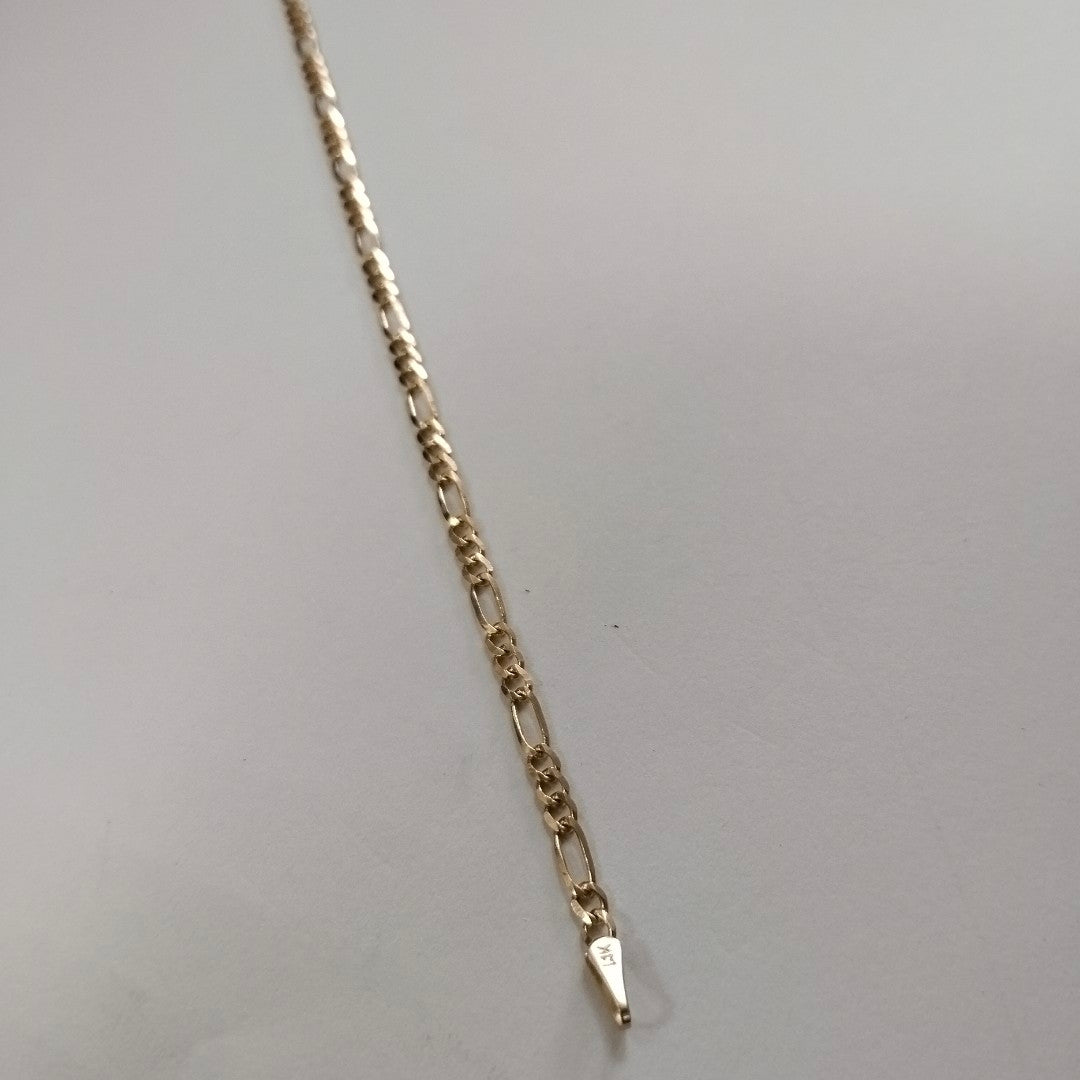 PULSERA 3X1 14K 18 CM 1.9 GR (NUEVO)