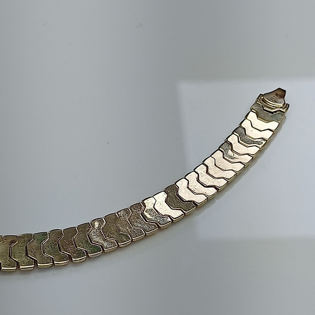 PULSERA ORO,ORO COMBINADO 14 K 12,10 GRMS (SEMINUEVO)