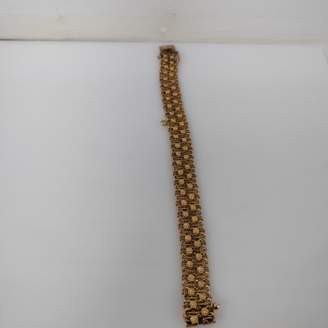 PULSERA ORO 14 K 25.5 GRMS (SEMINUEVO)
