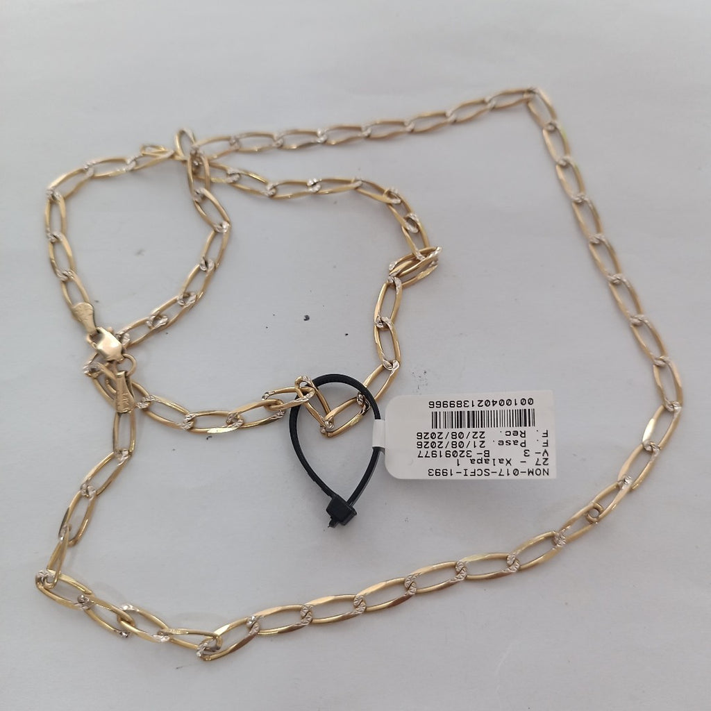 CADENA ORO, RODIADO 14 K 16.6 GRMS (SEMINUEVO)