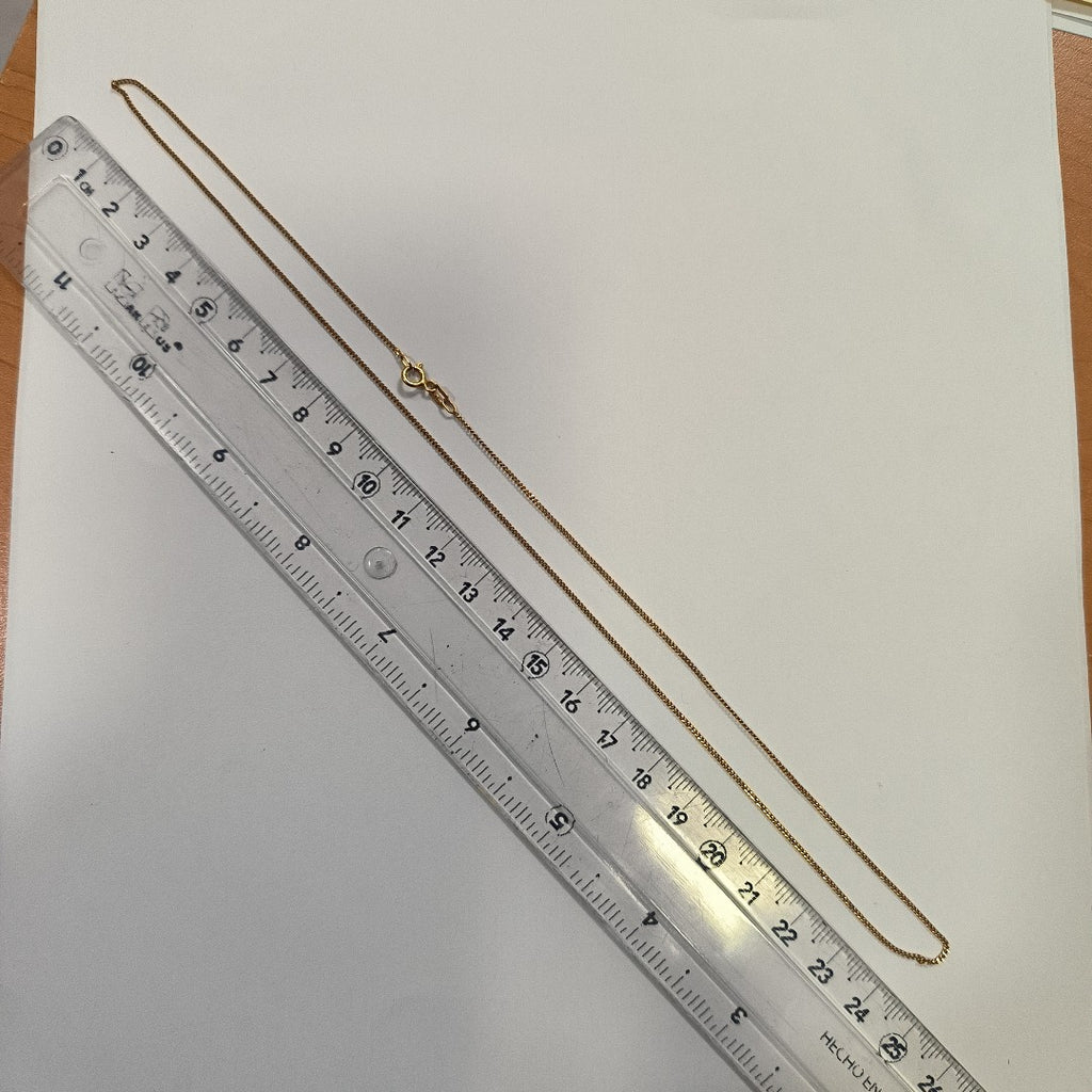 CADENA ORO 14 K 1,90 GRMS (SEMINUEVO)