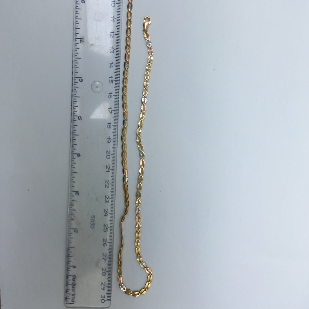 GARGANTILLA ORO,ORO COMBINADO 14 K 7,50 GRMS (SEMINUEVO)