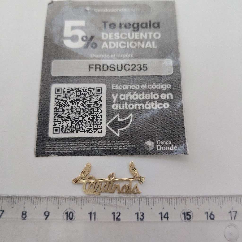 DIJE ORO 14 K 1,50 GRMS (SEMINUEVO)