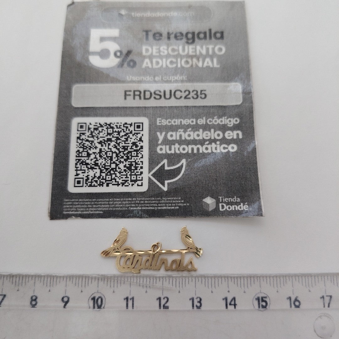 DIJE ORO 14 K 1,50 GRMS (SEMINUEVO)