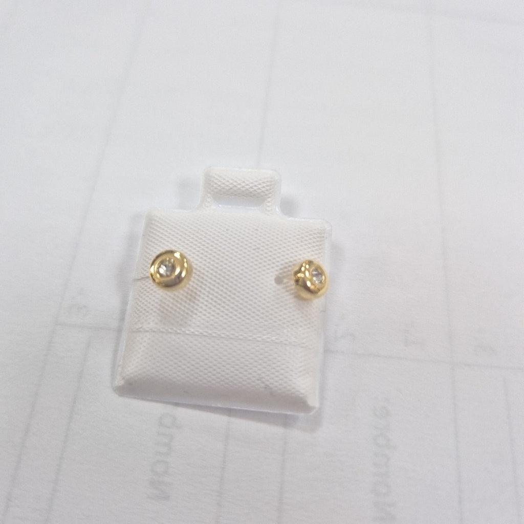 BROQUELES BROQUEL C CIRCONIA 14K 0.27 GR (NUEVO)