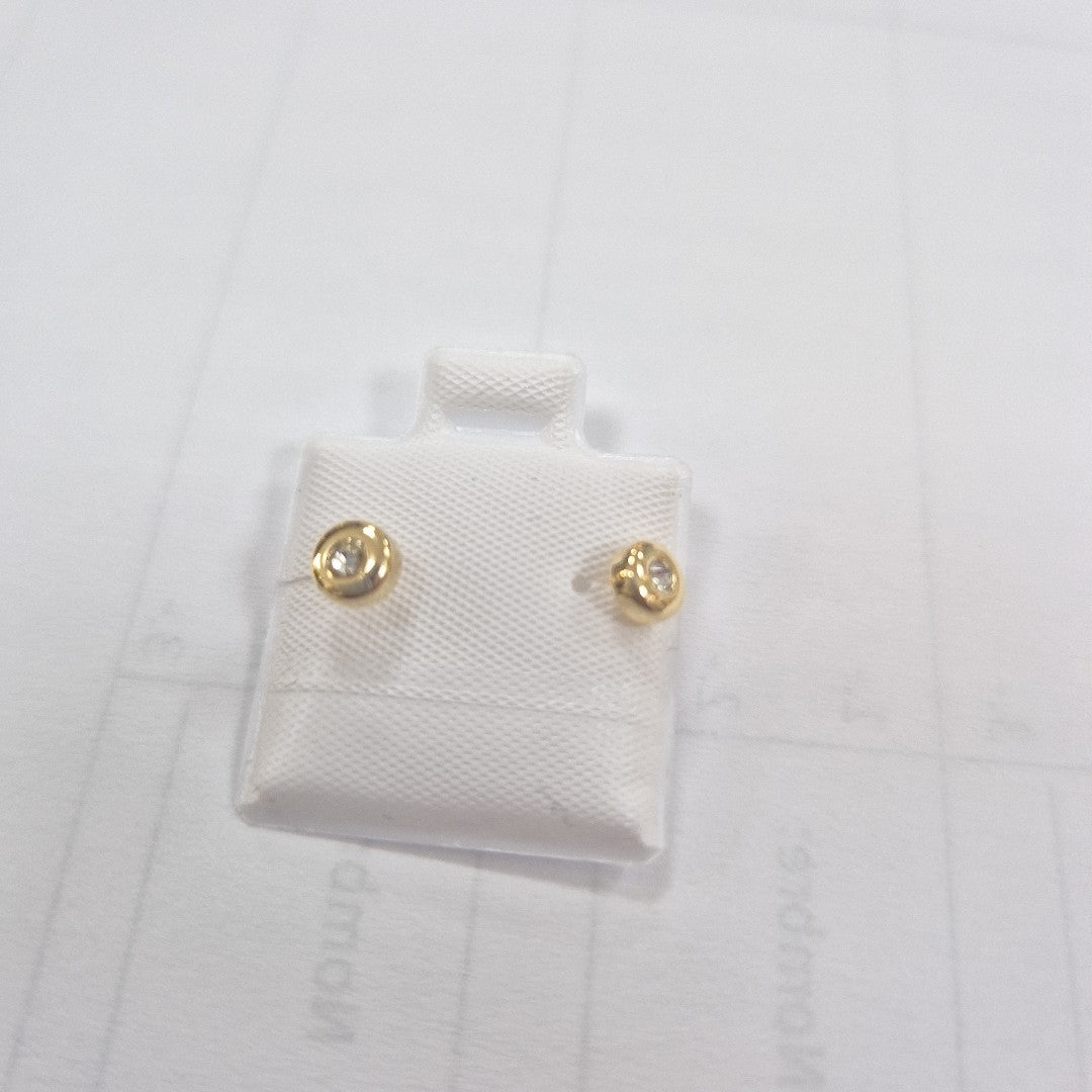 BROQUELES BROQUEL C CIRCONIA 14K 0.27 GR (NUEVO)