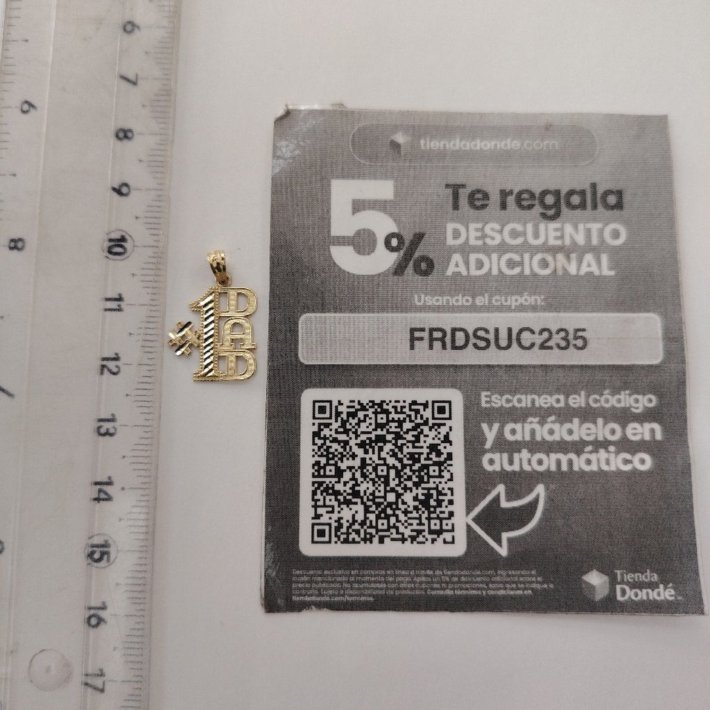 DIJE ORO 14 K 0,70 GRMS (SEMINUEVO)