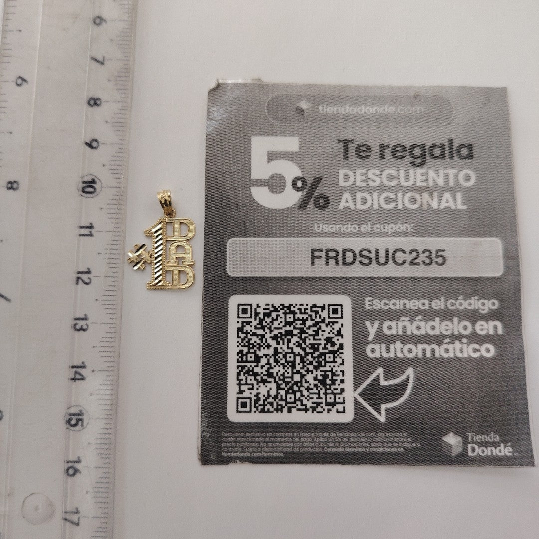 DIJE ORO 14 K 0,70 GRMS (SEMINUEVO)