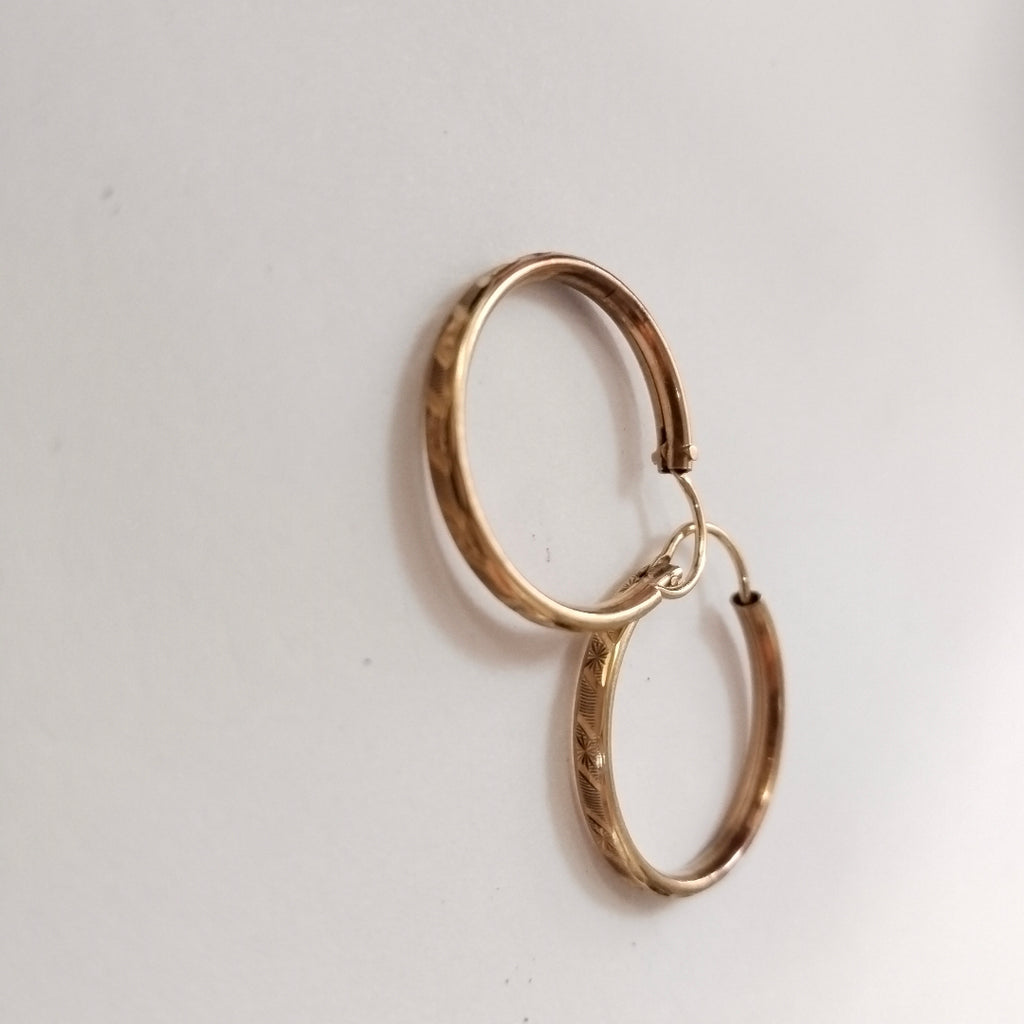 ARRACADAS PAR ORO 10 K 1,80 GRMS (SEMINUEVO)