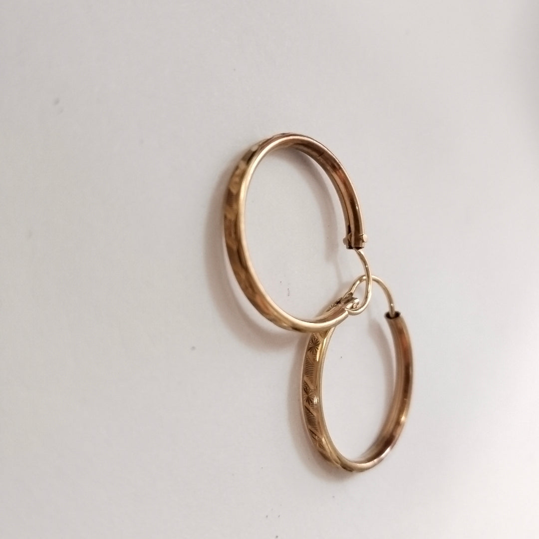 ARRACADAS PAR ORO 10 K 1,80 GRMS (SEMINUEVO)