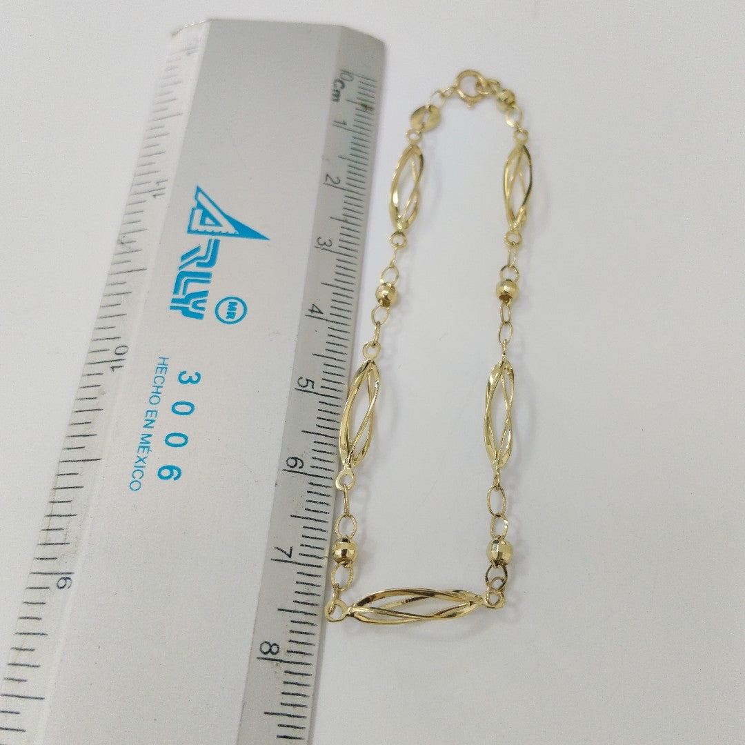 PULSERA ESPECIAL 14K 18 CM 1.9 GR (NUEVO)