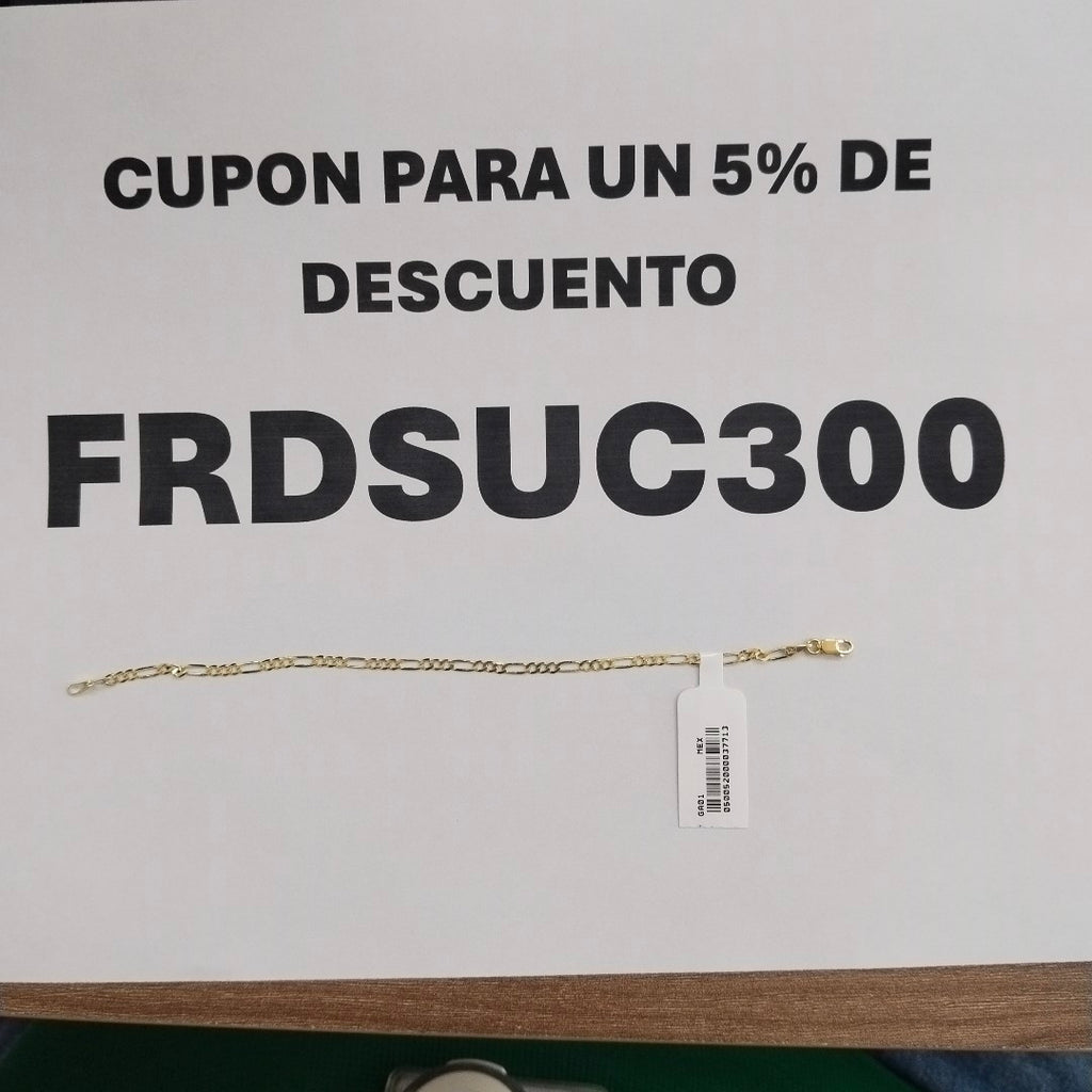 PULSERA 3X1 10K 18 CM 1.6 GR (NUEVO)