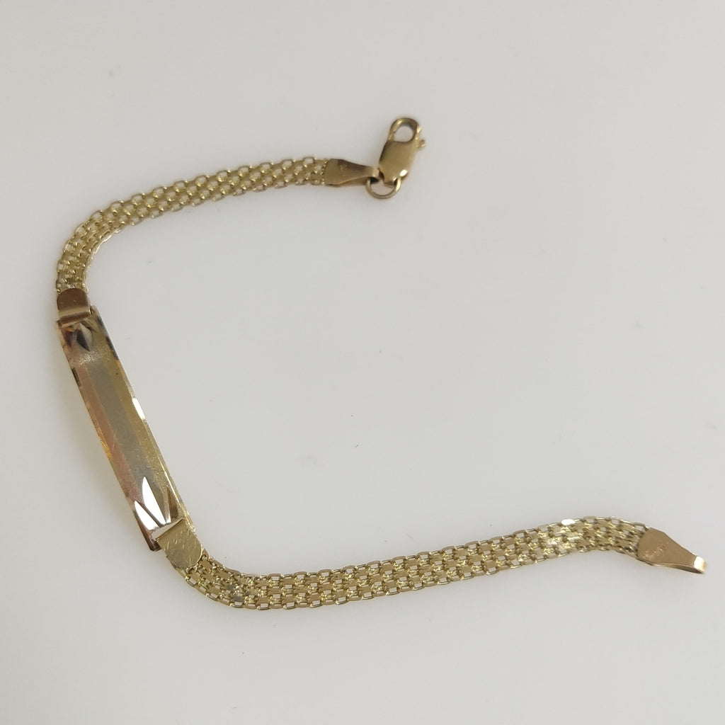 ESCLAVA ORO,ORO COMBINADO 14 K 4,10 GRMS (SEMINUEVO)