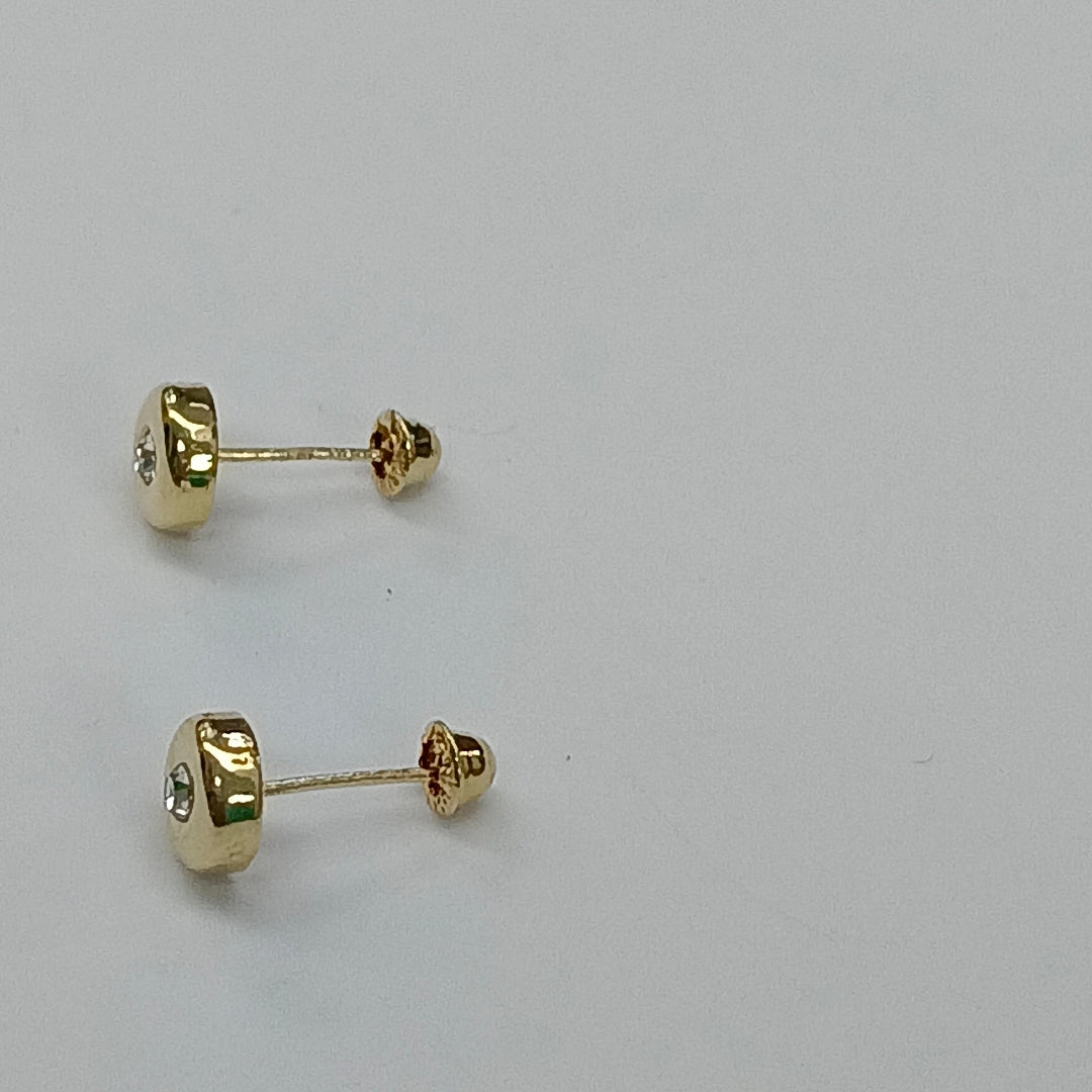 BROQUELES BROQUEL C CIRCONIA 14K 0.27 GR (NUEVO)