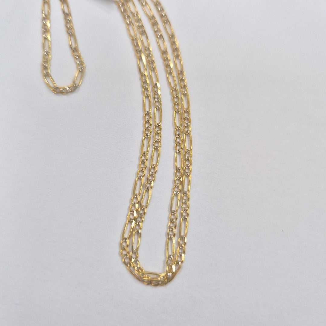 CADENA 3X1 14K 60 CM 3.9 GR (NUEVO)