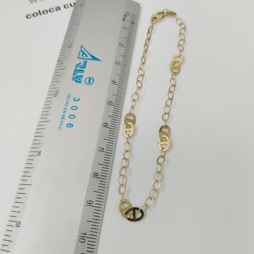 PULSERA ESPECIAL 14K 21 CM 1.8 GR (NUEVO)