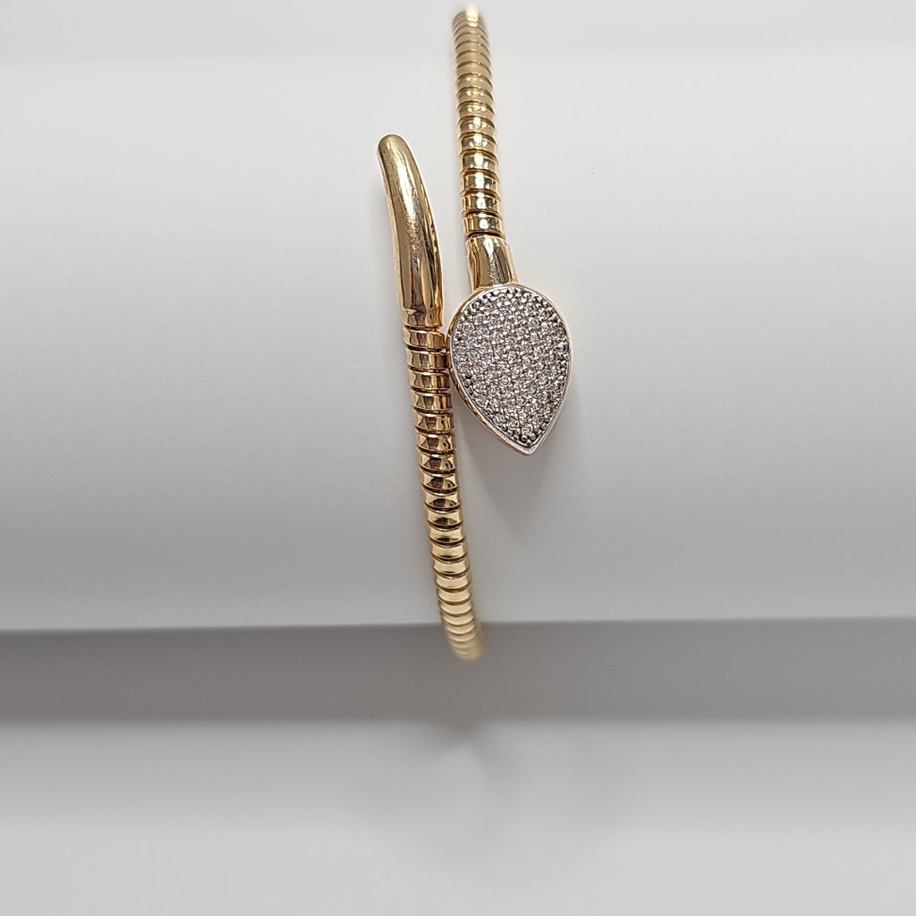 PULSERA CLAVO ORO 14K 13.4 (NUEVO)