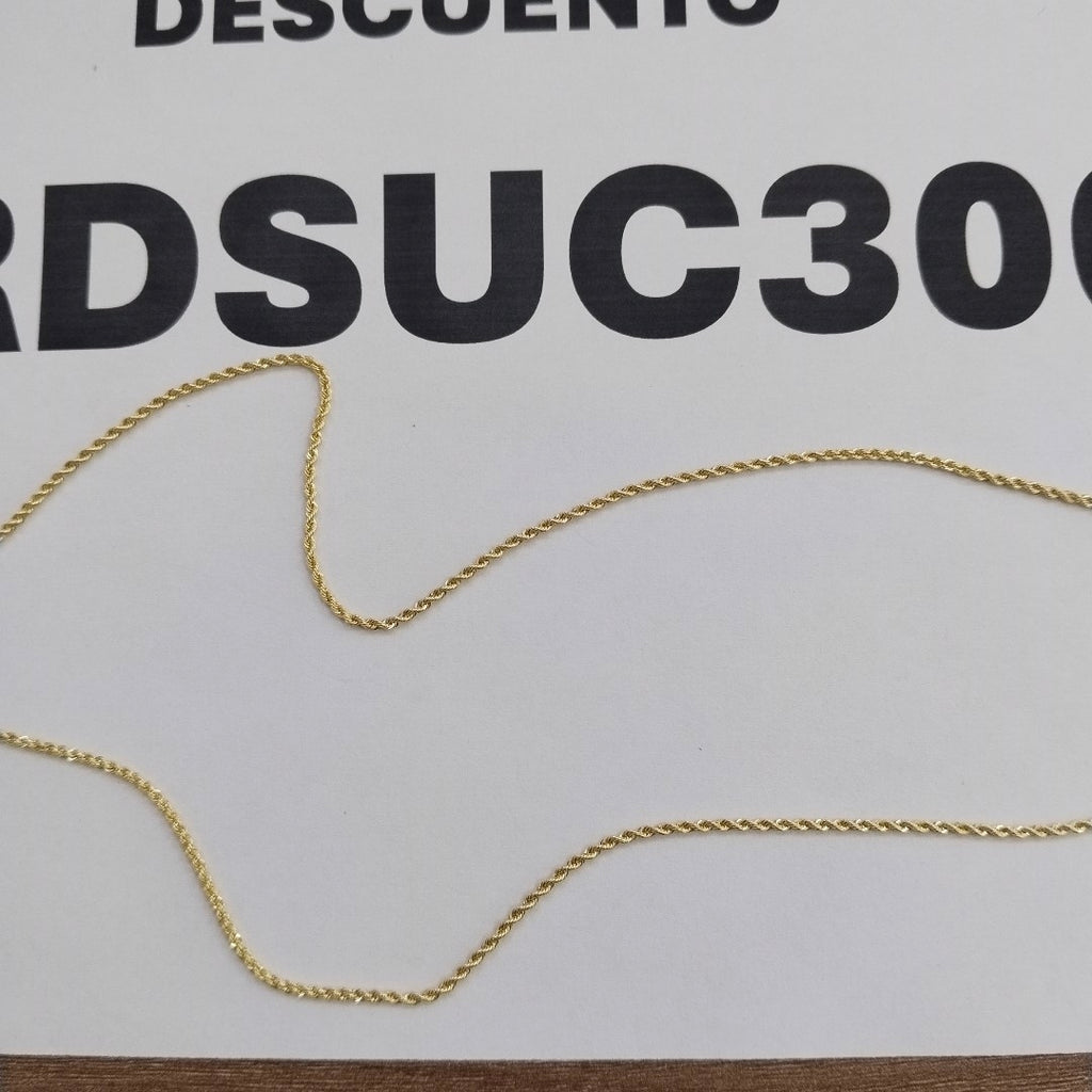 CADENA TORZAL 10K 55 CM 4.6 GR (NUEVO)