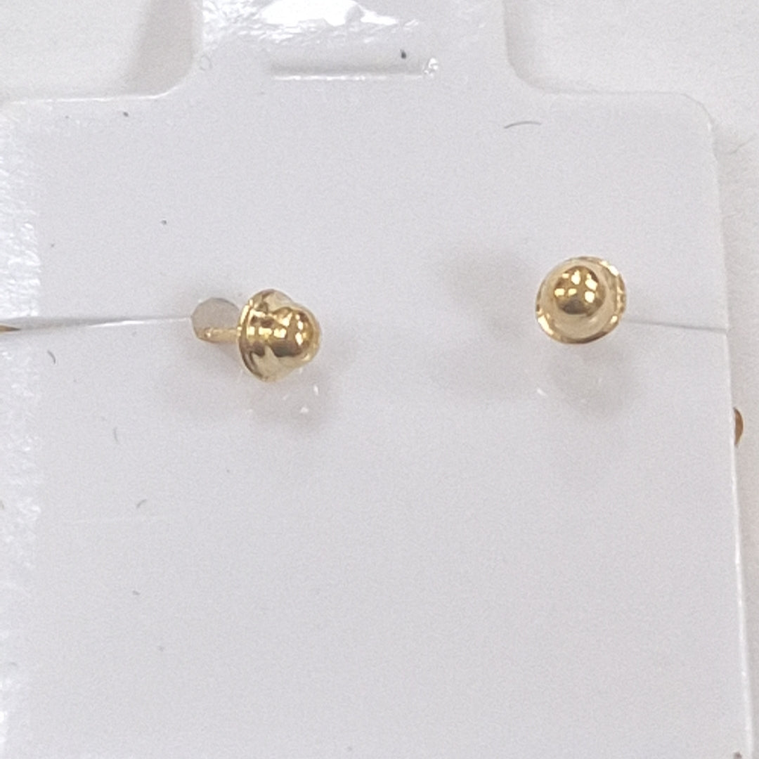 BROQUELES BROQUEL FIG ESTRELLA C CIRCONIA 14K 0.2603 GR (NUEVO)