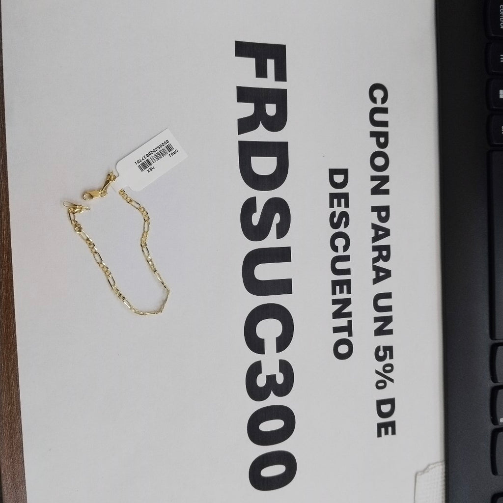 PULSERA 3X1 10K 18 CM 1.6 GR (NUEVO)