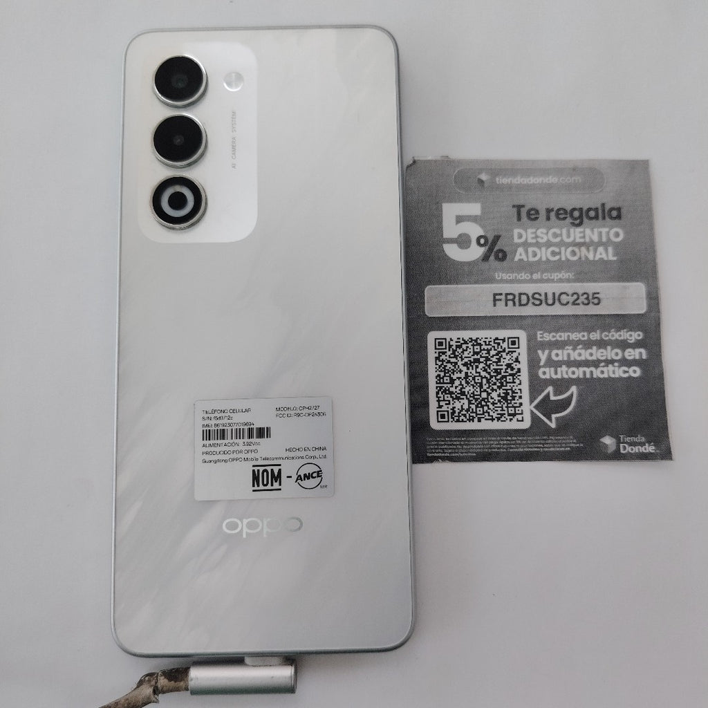 CELULAR OPPO A5 CPH2727 (2025) 256 GB 4 GB RAM (SEMINUEVO)