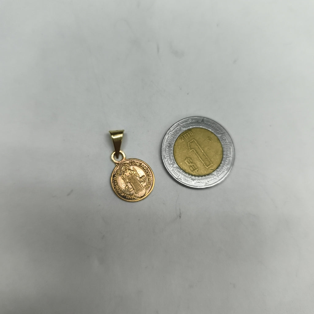 MEDALLA RELIGIOSA ORO 10 K 0.9 GRMS (SEMINUEVO)