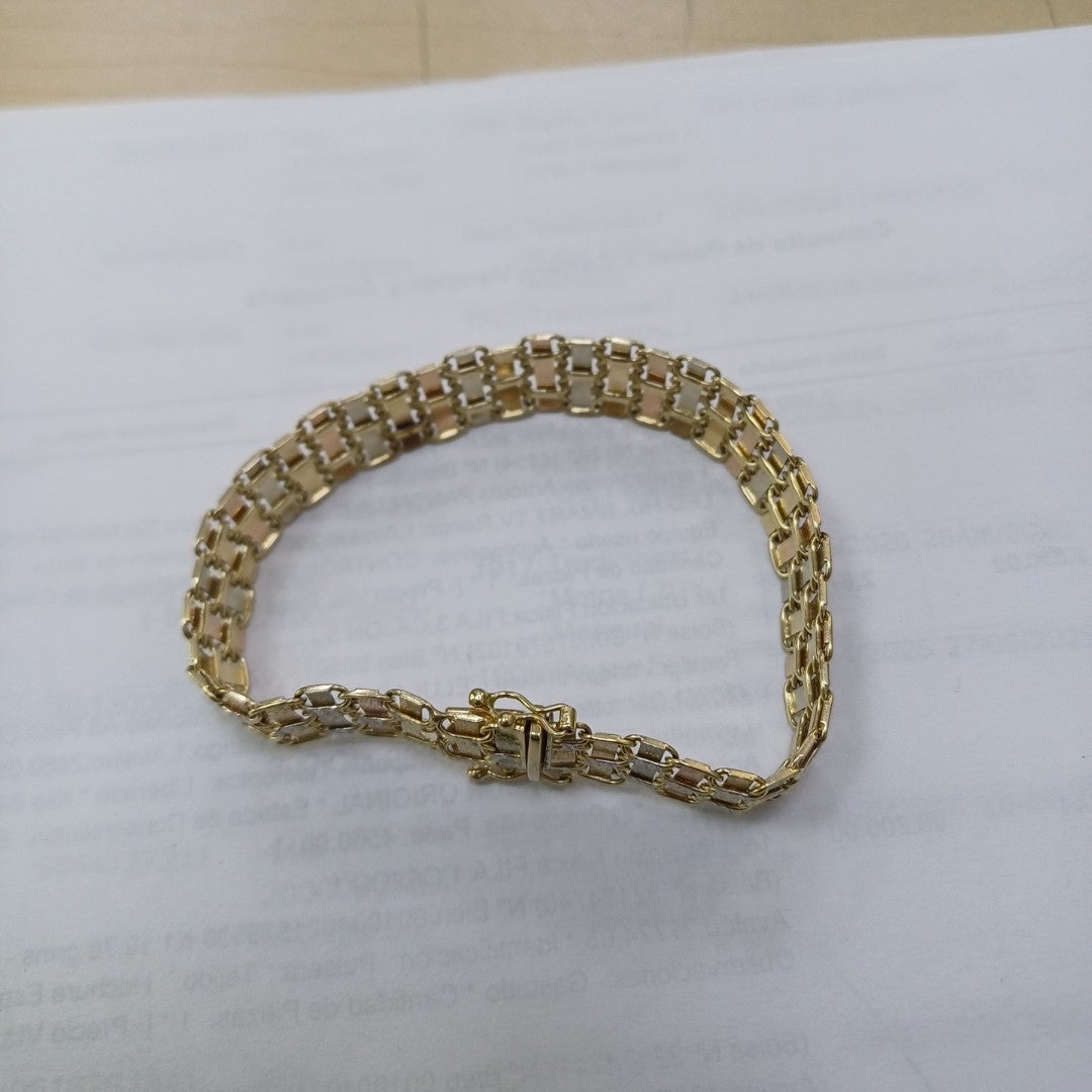 PULSERA ORO 10 K 13,60 GRMS (SEMINUEVO)