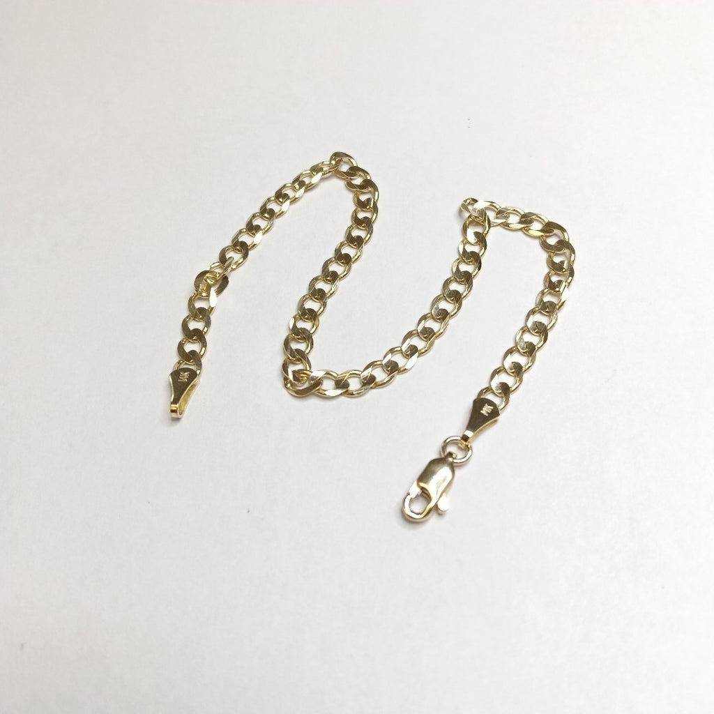 PULSERA BARBADA 14K 21 CM 5.1 GR (NUEVO)