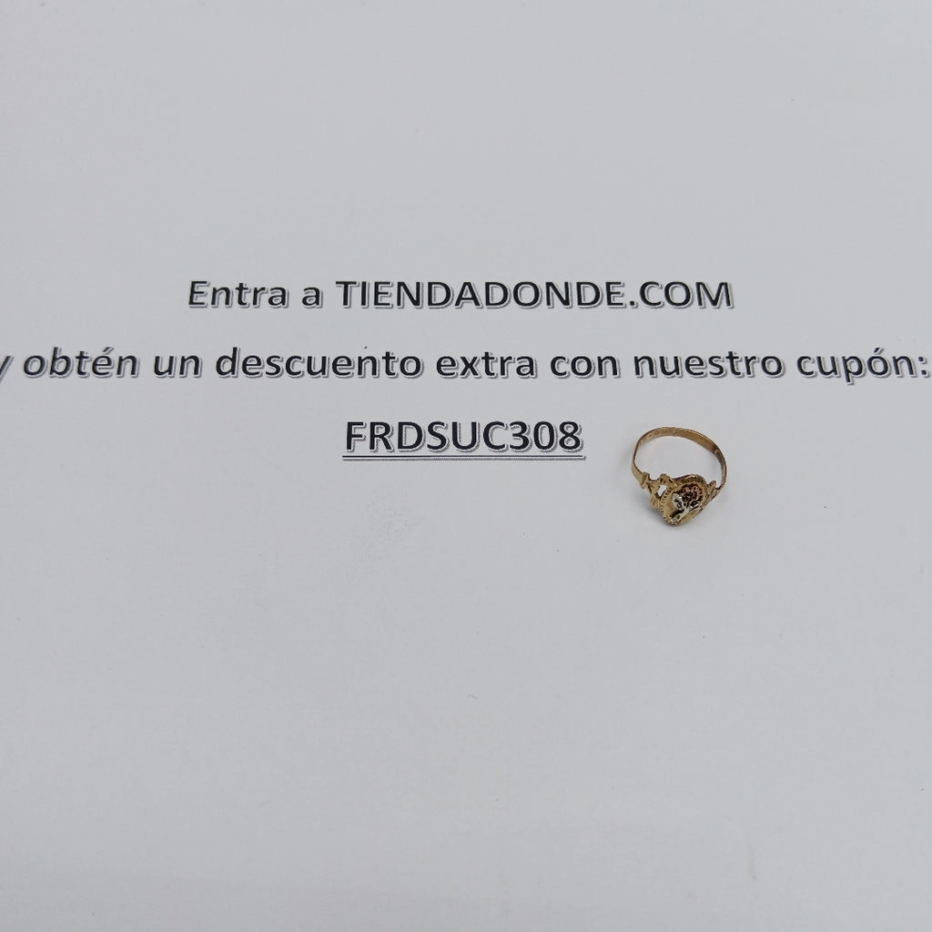 ANILLITO ORO 10 K 1.7 GRMS (SEMINUEVO)