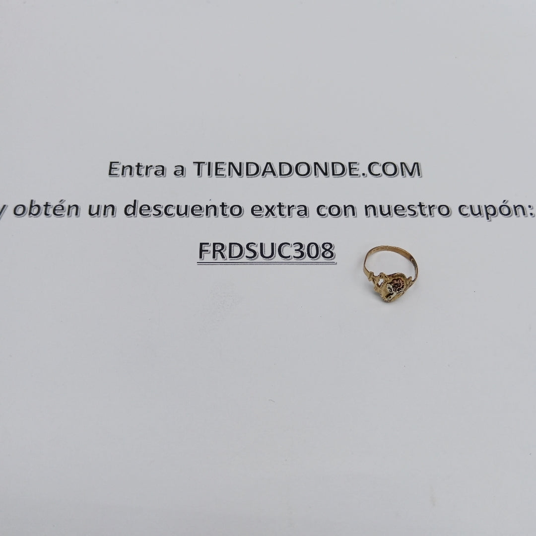 ANILLITO ORO 10 K 1.7 GRMS (SEMINUEVO)