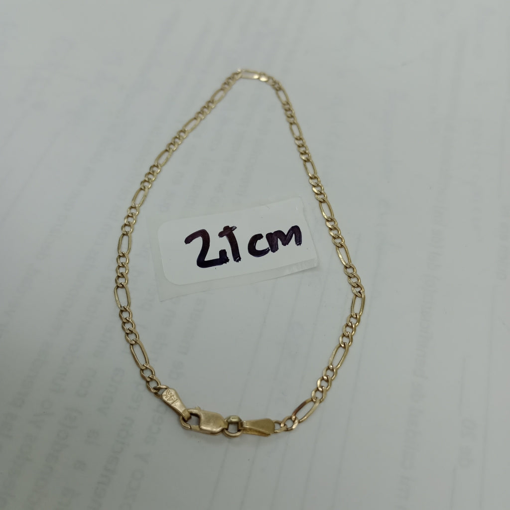 PULSERA ORO 14 K 2,00 GRMS (SEMINUEVO)