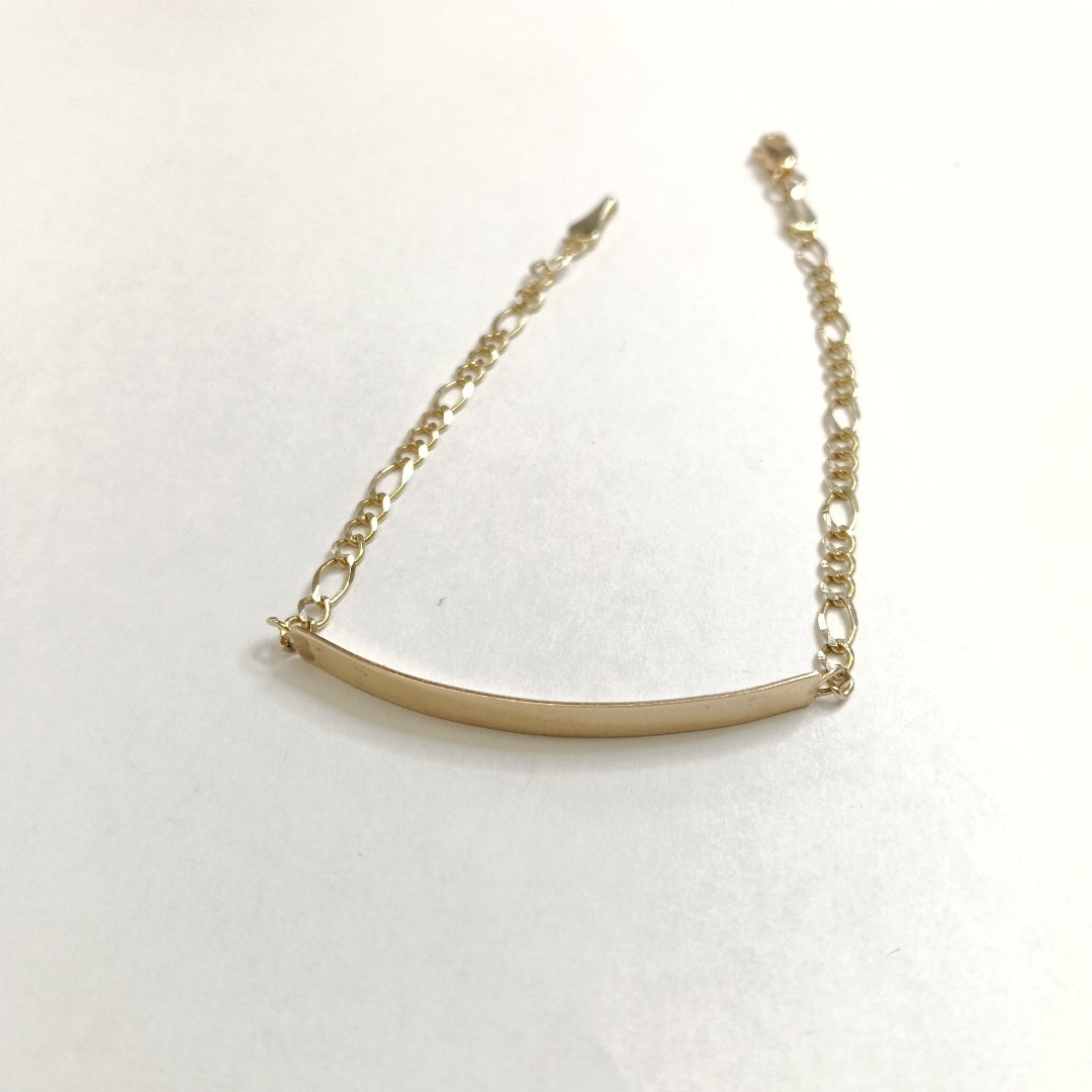 PULSERA ESCLAVA 3X1 10K 18 CM 2.6 GR (NUEVO)