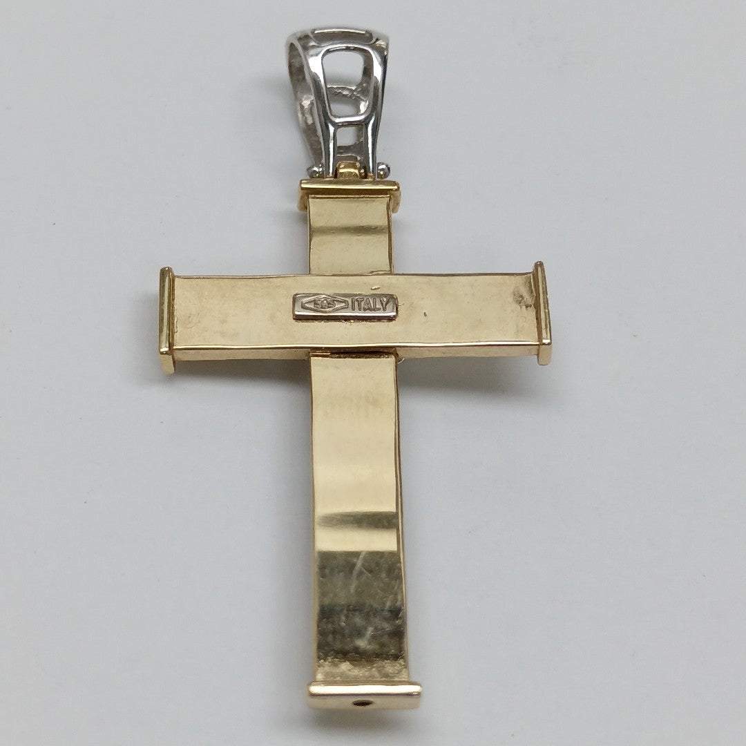 CRUCIFIJO ORO 14 K 2.8 GRMS (SEMINUEVO)