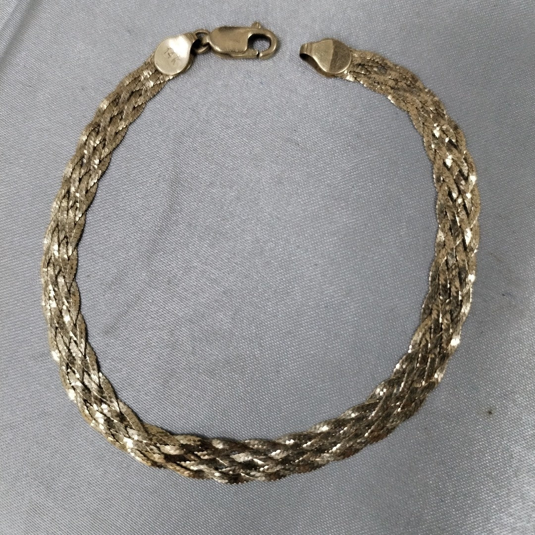 PULSERA ORO 14 K 3,90 GRMS (SEMINUEVO)