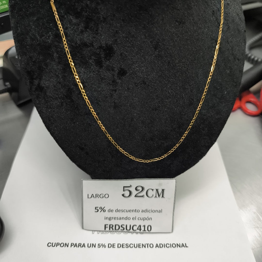 CADENA ORO 14 K 2.6 GRMS (SEMINUEVO)