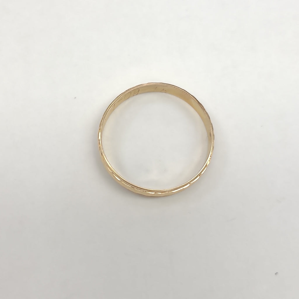 ARGOLLA ORO 10 K 1.2 GRMS (SEMINUEVO)
