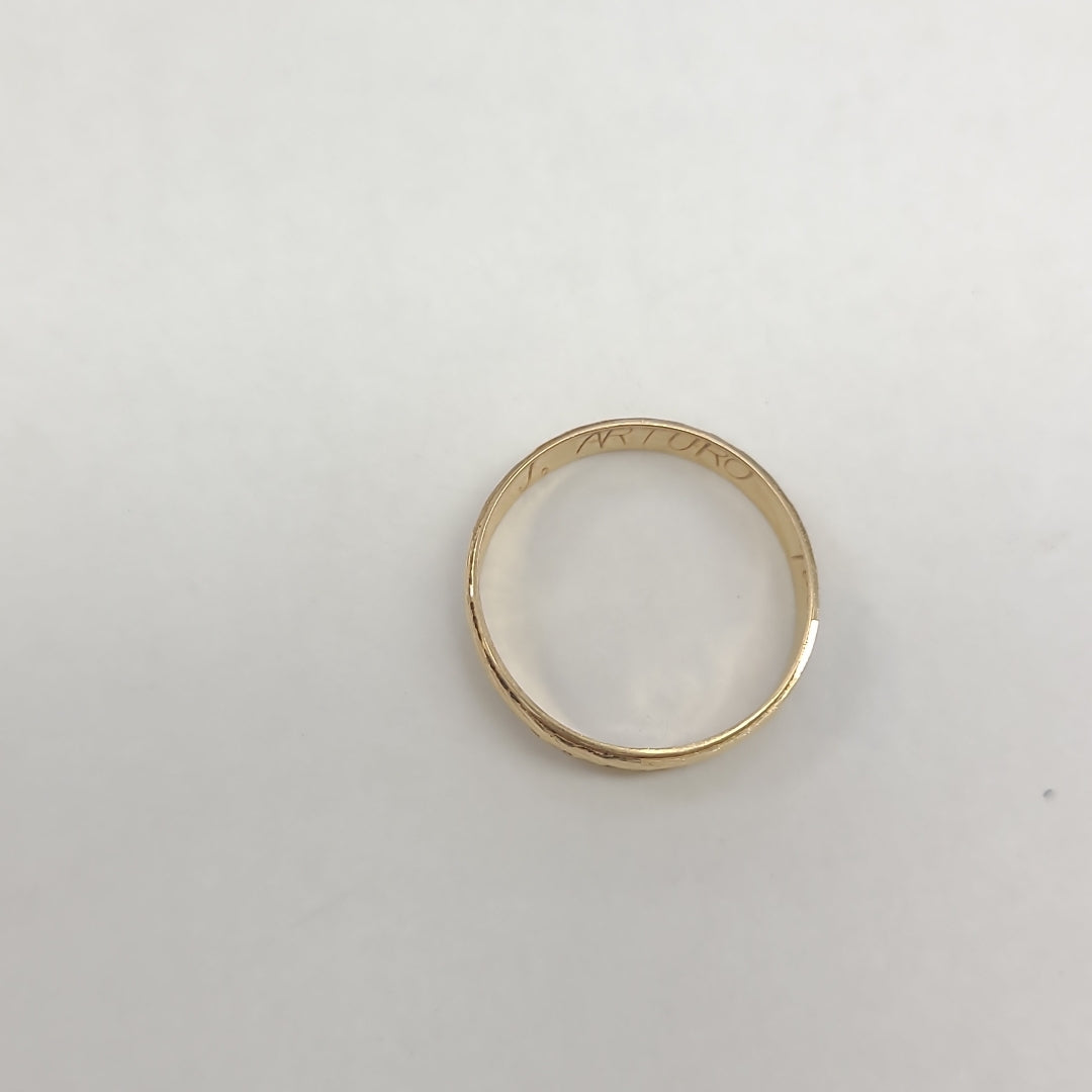 ARGOLLA ORO 10 K 0.8 GRMS (SEMINUEVO)
